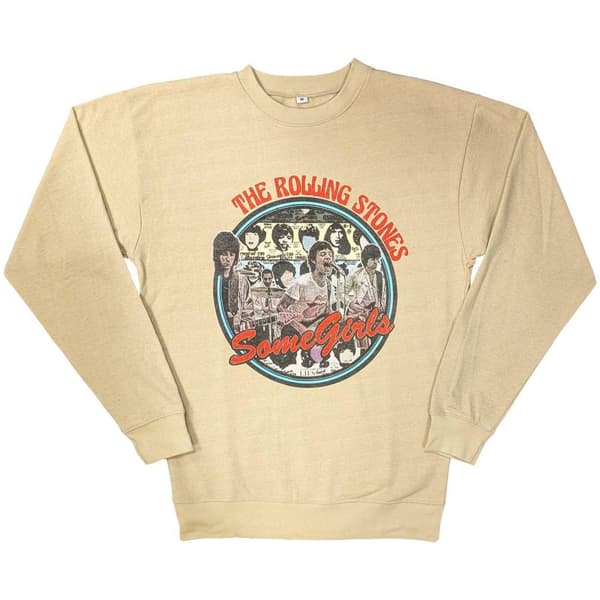 The Rolling Stones Unisex Vuxen Some Girls Circle Sweatshirt