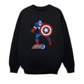 Miniatyrbild 1 av 2: Marvel Sweatshirt för flickor med Captain America The First Avenger