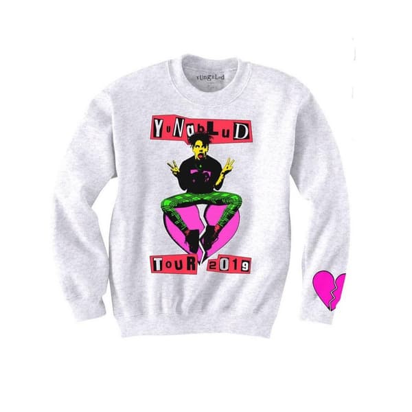 Yungblud Unisex Adult Tour Back & Sleeve Print Sweatshirt