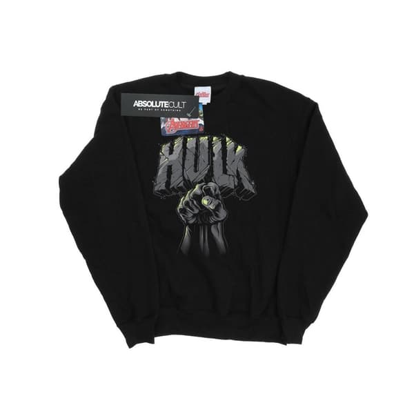 Marvel Womens/Ladies Hulk Punch Logo Sweatshirt