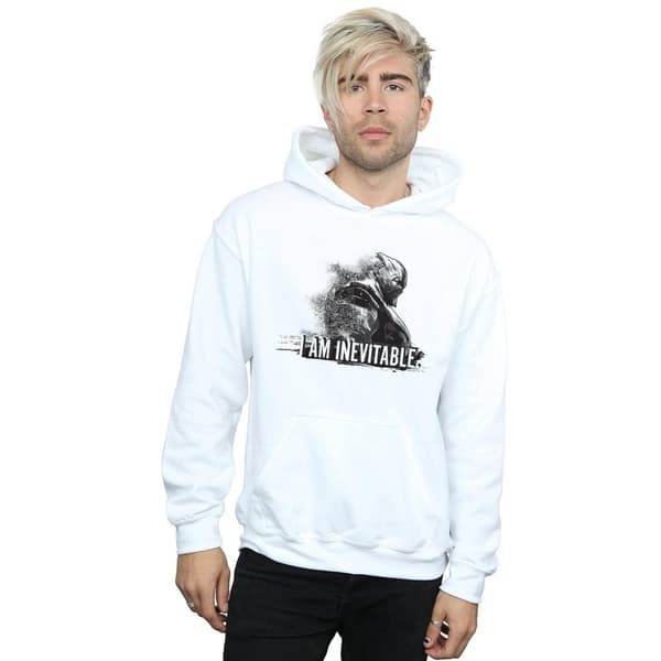 Marvel Mens Avengers Endgame I Am Inevitable Hoodie