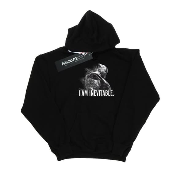 Marvel Mens Avengers Endgame I Am Inevitable Hoodie