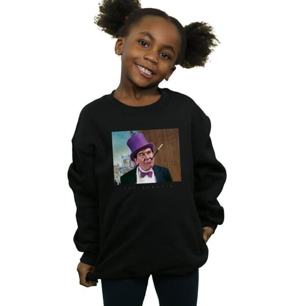 DC Comics Batman TV Series The Penguin Photograph Sweatshirt för flickor