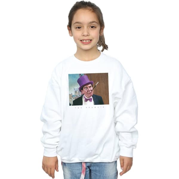 DC Comics Batman TV Series The Penguin Photograph Sweatshirt för flickor