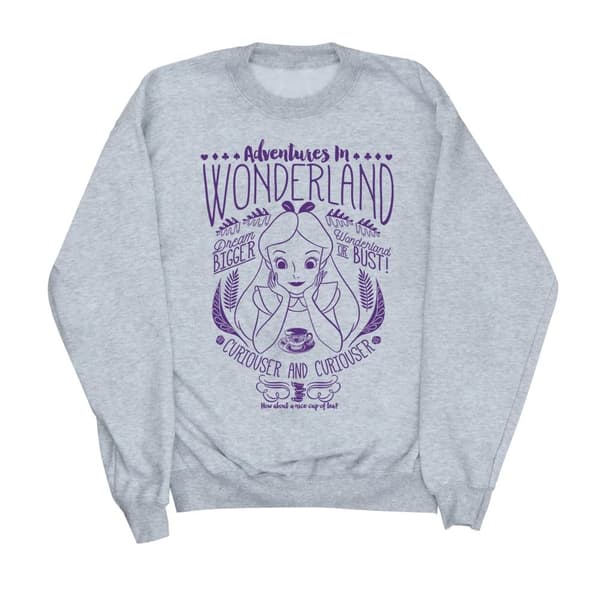 Disney Sweatshirt - Alice i underlandets äventyr, flickor