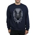 Miniatyrbilde 3 av 5: Marvel Mens Black Panther Head Sweatshirt