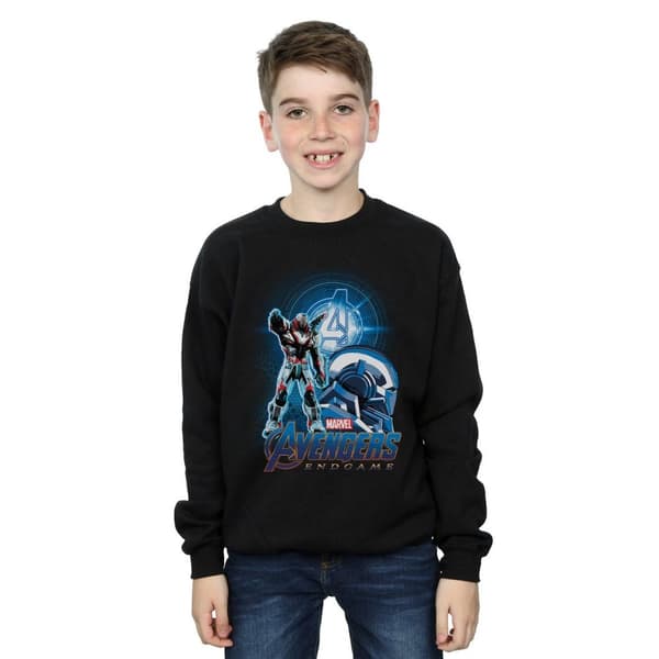 Marvel Boys Avengers Endgame War Machine Team Suit Sweatshirt
