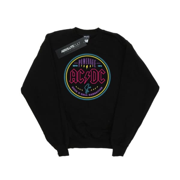 AC/DC Boys Circle Neon Sweatshirt