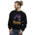 Miniatyrbilde 2 av 5: Marvel Mens Avengers Infinity War Thanos Character Sweatshirt
