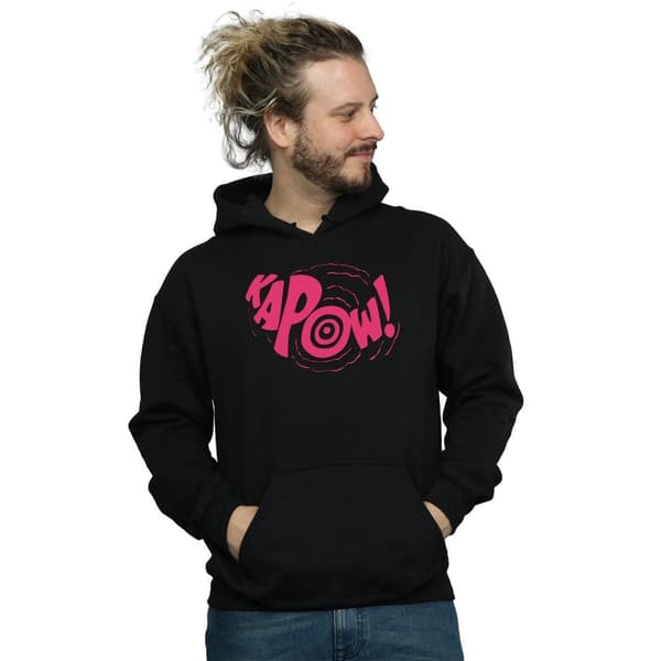 DC Comics Mens Batman TV Series Kapow Hoodie