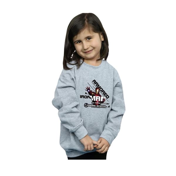 Marvel Girls Iron Man Armored Avenger Sweatshirt