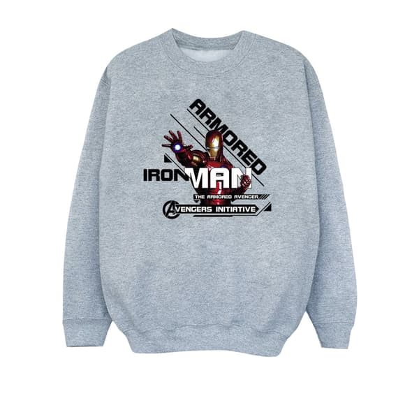 Marvel Girls Iron Man Armored Avenger Sweatshirt