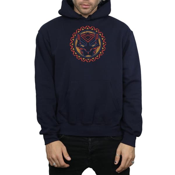 Marvel Black Panther Tribal Panther Icon Hoodie - herr