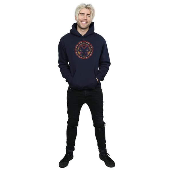 Marvel Black Panther Tribal Panther Icon Hoodie - herr