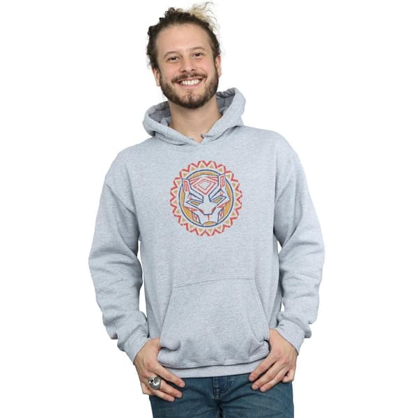 Marvel Black Panther Tribal Panther Icon Hoodie - herr