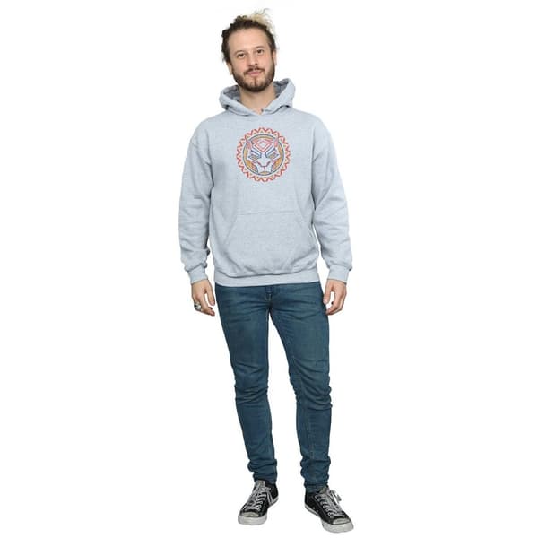 Marvel Black Panther Tribal Panther Icon Hoodie - herr