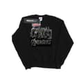 Miniatyrbilde 1 av 5: Marvel Womens/Ladies Avengers Mono Team Art Sweatshirt