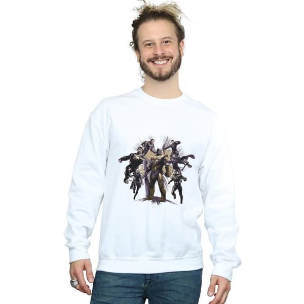 Marvel Mens Avengers Endgame Vs Thanos Sweatshirt