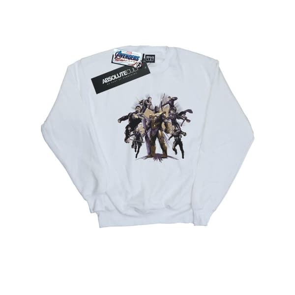 Marvel Mens Avengers Endgame Vs Thanos Sweatshirt
