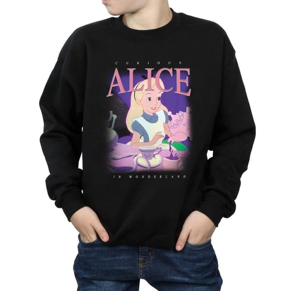 Disney Pojkar Alice i Underlandet Montage Sweatshirt