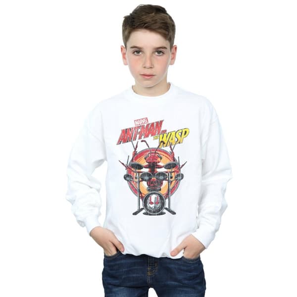 Marvel Boys Ant-Man And The Wasp Drummer Ant Sweatshirt