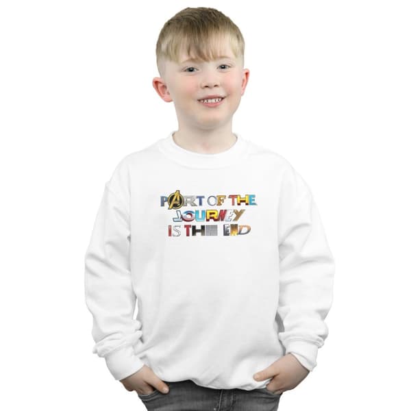 Marvel Boys Avengers Endgame Part Of The Journey Sweatshirt