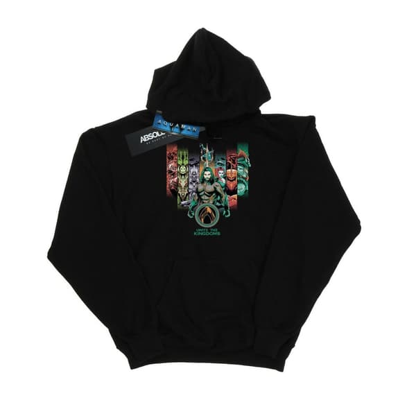 DC Comics Mens Aquaman Unite The Kingdoms Hoodie