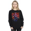 Miniatyrbild 2 av 3: AC/DC Dam/Tjej Angus Union Flag Lightning Sweatshirt