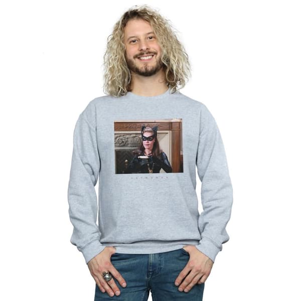 DC Comics Batman TV Series Catwoman Photo Sweatshirt för herrar