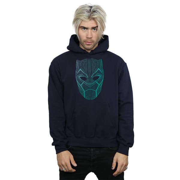 Marvel Black Panther Tribal Mask Hoodie - herr