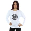 Miniatyrbild 2 av 3: Marvel Dam/Tjej Agents Of SHIELD - Sweatshirt med distressed logotyp