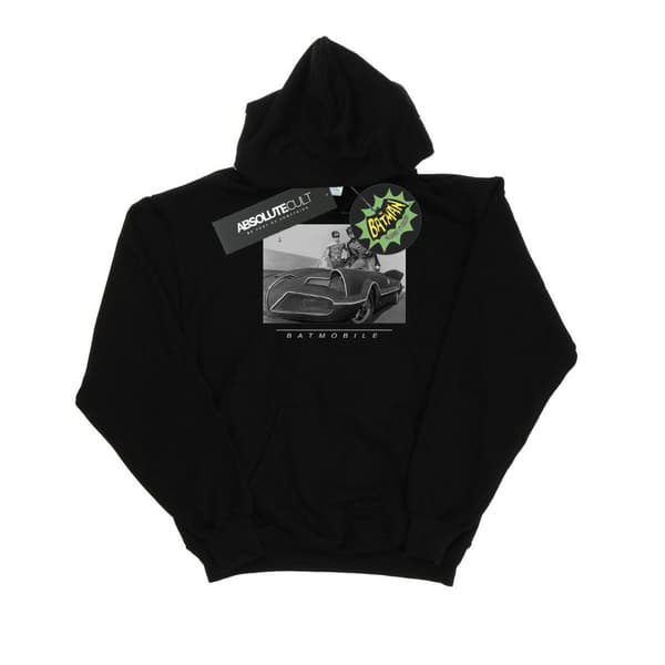 DC Comics Mens Batman TV Series Batmobile Hoodie