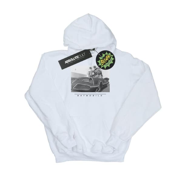 DC Comics Mens Batman TV Series Batmobile Hoodie