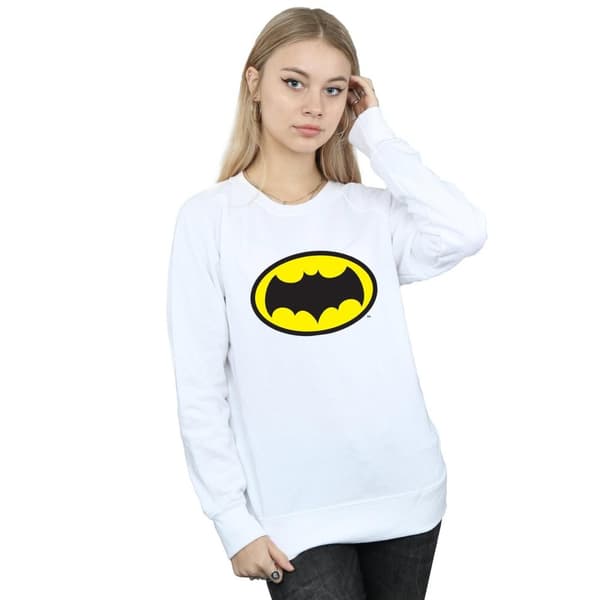 DC Comics Sweatshirt med Batman TV-seriens logotyp, dam/dam