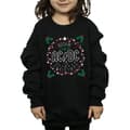 Miniatyrbild 3 av 5: AC/DC Sweatshirt med julcirkel för flickor