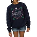 Miniatyrbild 3 av 5: AC/DC Sweatshirt med julcirkel för flickor