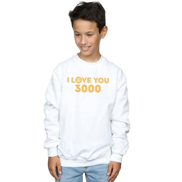 Marvel Boys Avengers Endgame I Love You 3000 Arc Reactor Sweatshirt