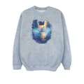 Miniatyrbillede 1 af 3: Marvel Girls Iron Man Distressed Head Sweatshirt
