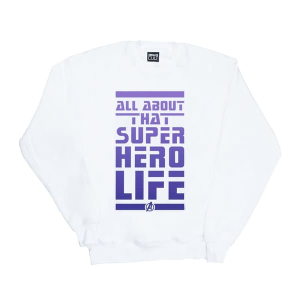 Marvel Womens/Ladies Avengers Endgame Superhero Life Sweatshirt