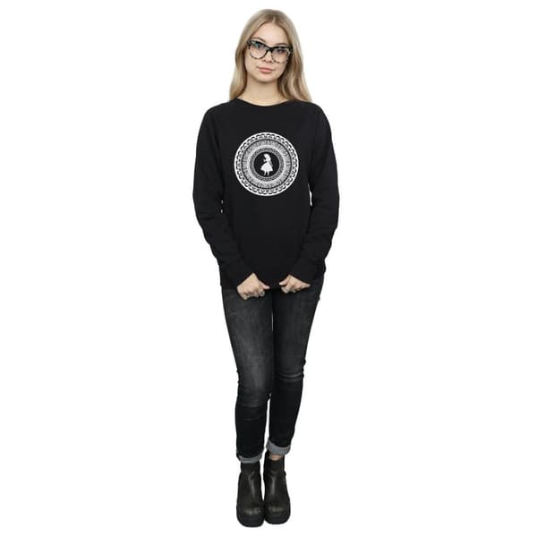 Disney Dam/Tjej Alice In Wonderland Circle Sweatshirt
