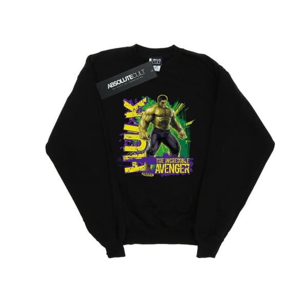 Marvel Girls Avengers Hulk Incredible Avenger Sweatshirt