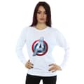 Miniatyrbild 2 av 3: Marvel Sweatshirt med Avengers 3D-logga för damer/kvinnor