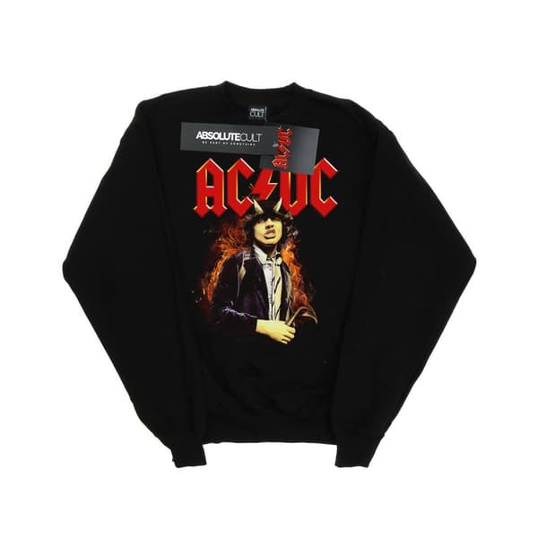 AC/DC Angus Highway To Hell - Sweatshirt för herrar