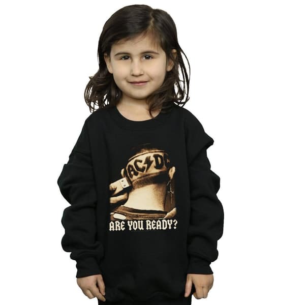 AC/DC Girls Are You Ready Hair Shave Sweatshirt