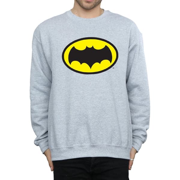 DC Comics Mens Batman TV Series Logo Sweatshirt