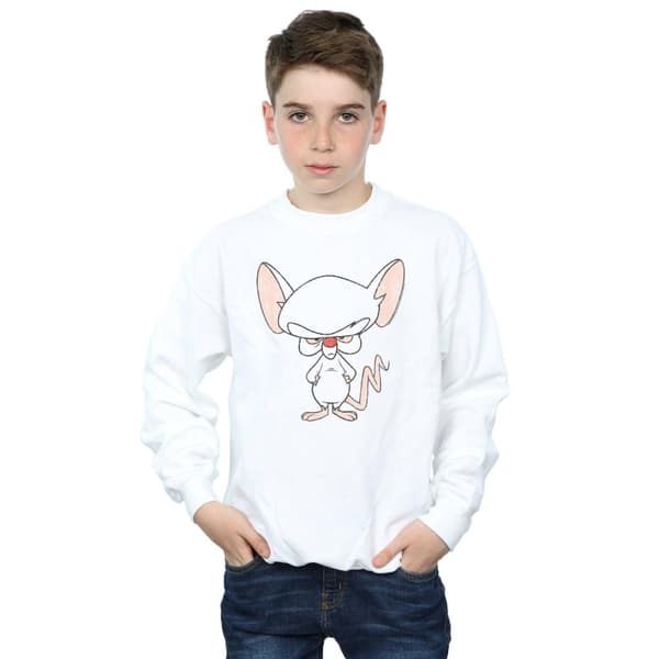Animaniacs Boys The Brain - Sweatshirt med klassisk pose