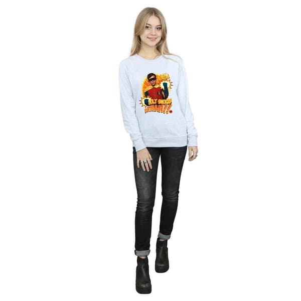DC Comics Dam/kvinnor Batman TV Series Holy Smokes Sweatshirt