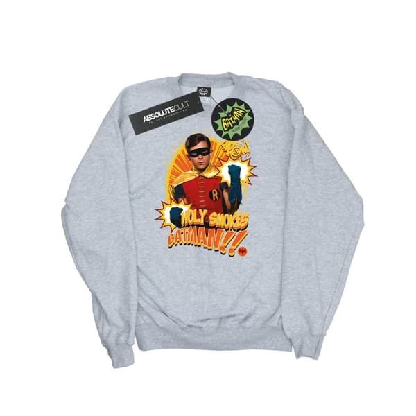 DC Comics Dam/kvinnor Batman TV Series Holy Smokes Sweatshirt