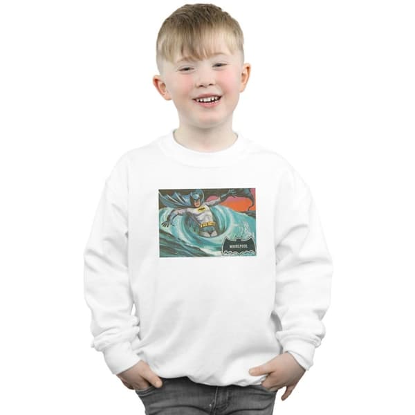 DC Comics Boys Batman TV Series Whirlpool Sweatshirt