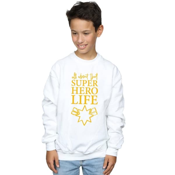 Marvel Boys Avengers Endgame Superhero Life Sketch Sweatshirt